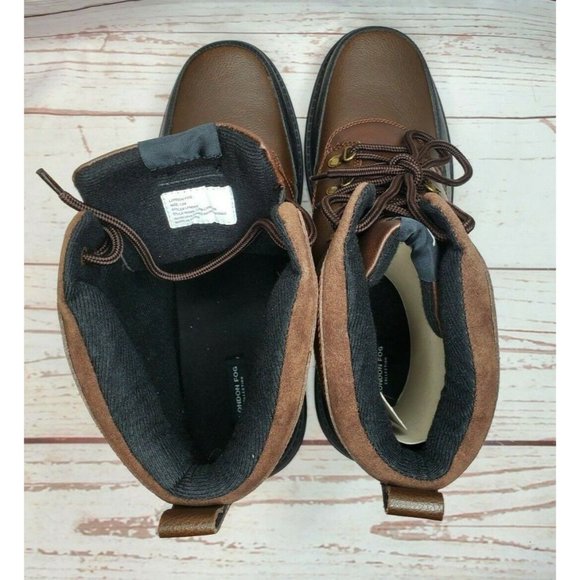 13M London Fog Style LFM005 Leather Upper Snow/Rain Resistant Boots Gift Ideas main image 4